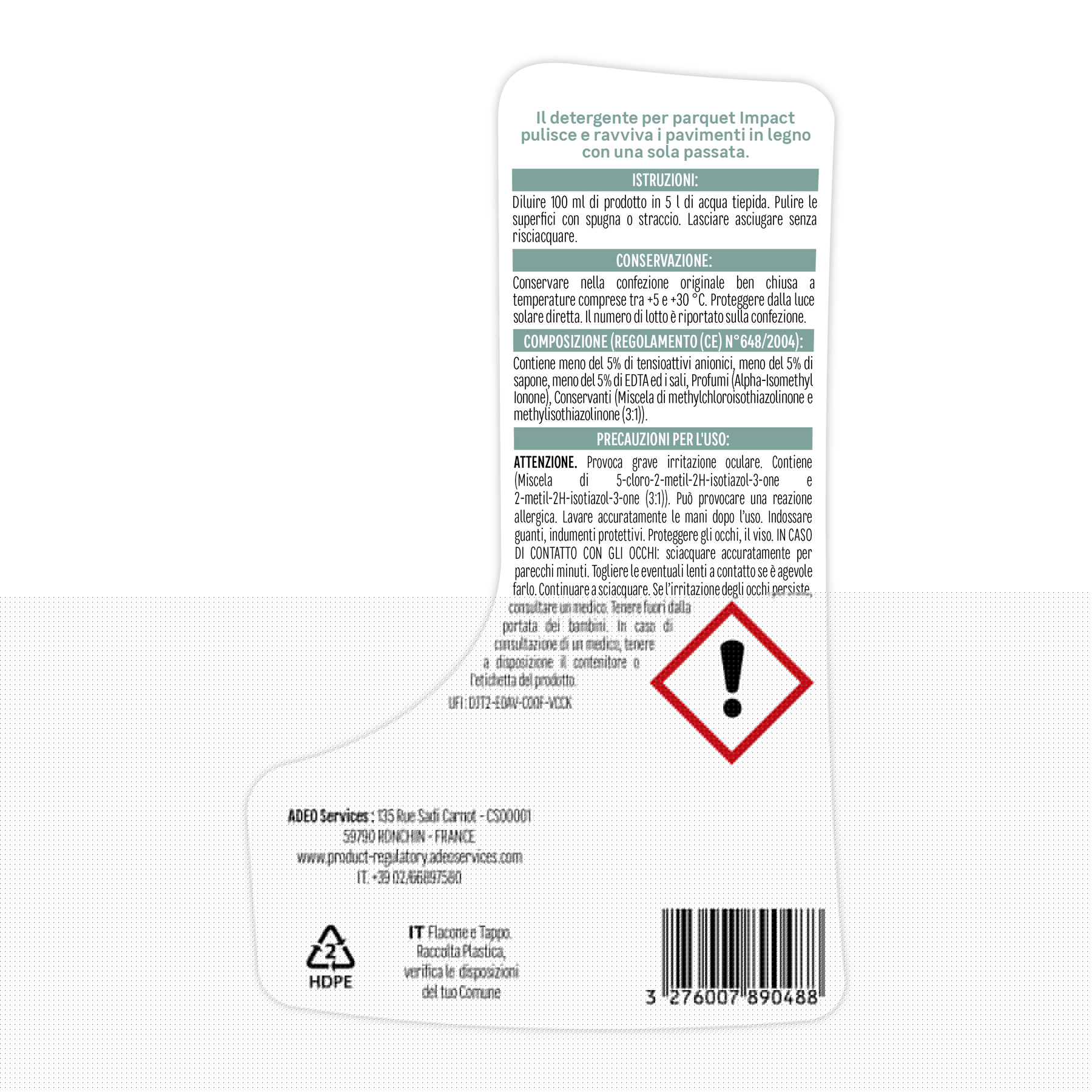 Leroy Merlin Detergente IMPACT Parquet 1 L