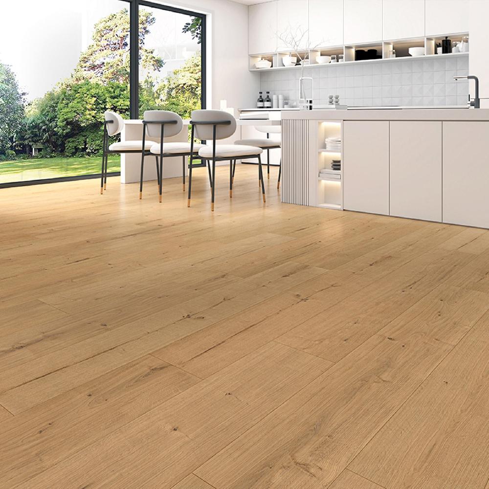 Leroy Merlin Pavimento Laminato Passaggio Intenso ARTENS Grandis Natural XL Rovere Naturale Resistente All'acqua Sp 10 Mm Confezione Da 3.019 M²