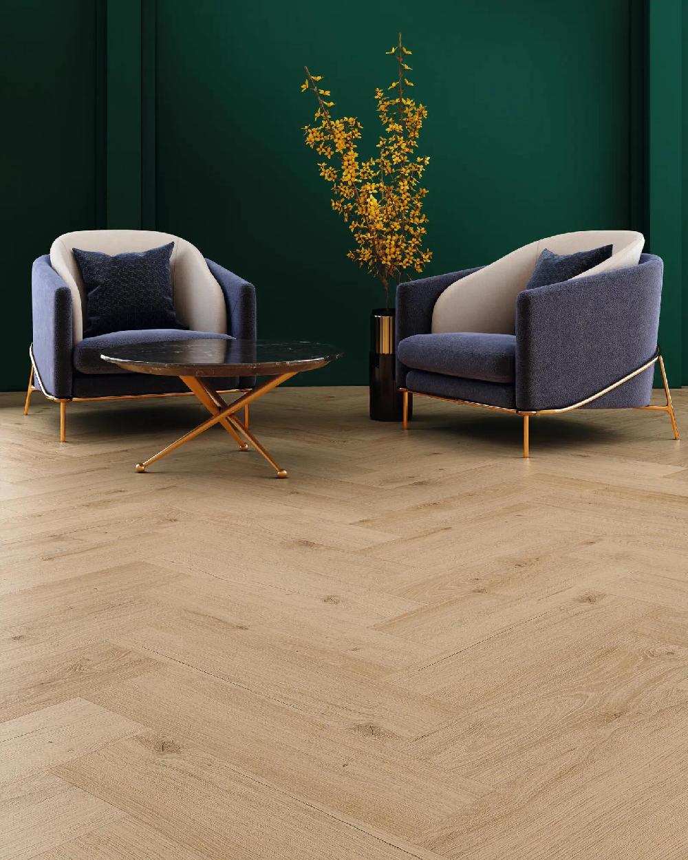 Leroy Merlin Pavimento laminato passaggio intenso ARTENS Spina Iseo miele Sp 8 mm confezione da 1.179 m²