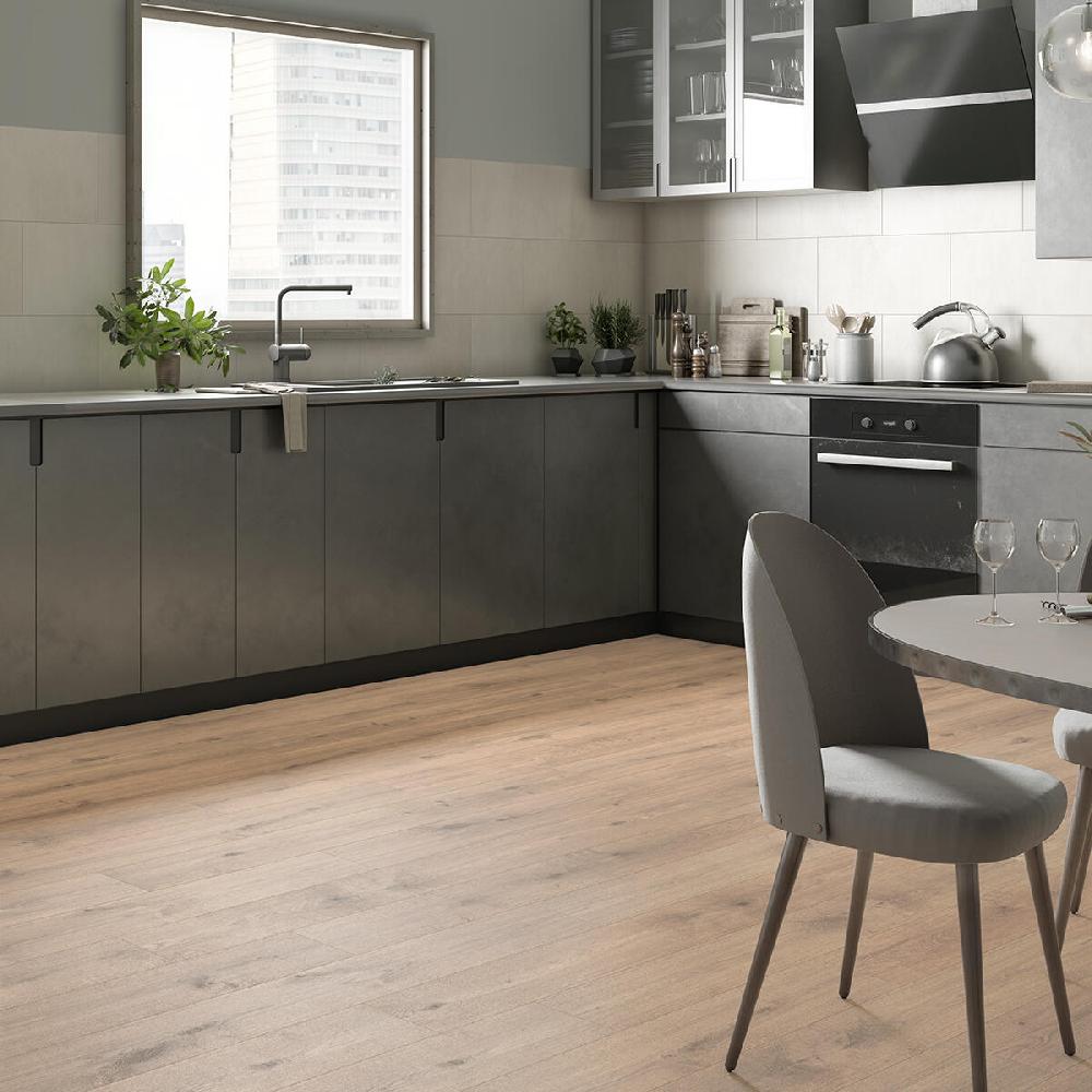 Leroy Merlin Pavimento Laminato Passaggio Intenso ARTENS Waterwood Taupe Grigio E Beige Resistente All'acqua Sp 7 Mm Confezione Da 2.22 M²