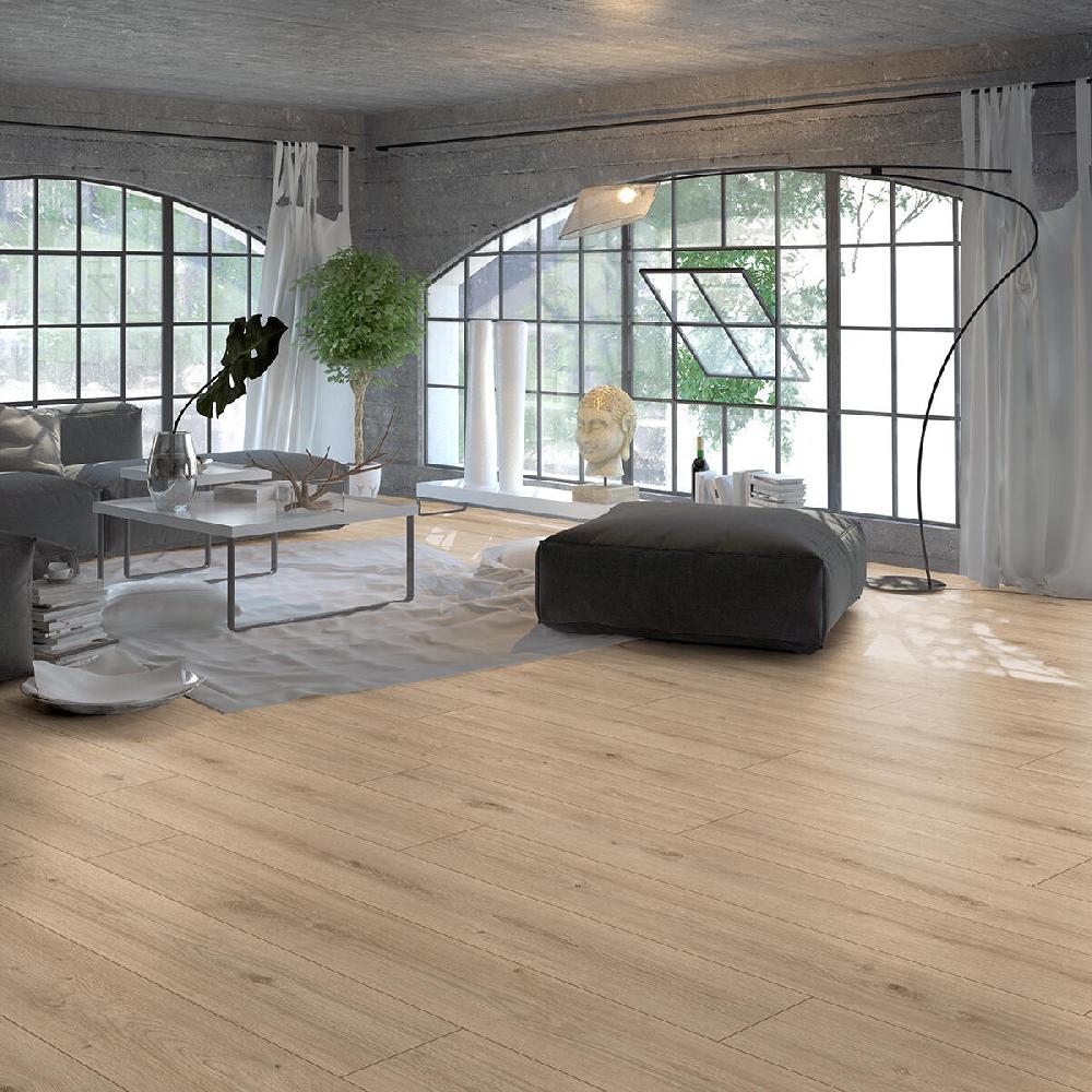 Leroy Merlin Pavimento Laminato Passaggio Intenso ARTENS Waterwood Taupe Grigio E Beige Resistente All'acqua Sp 7 Mm Confezione Da 2.22 M²