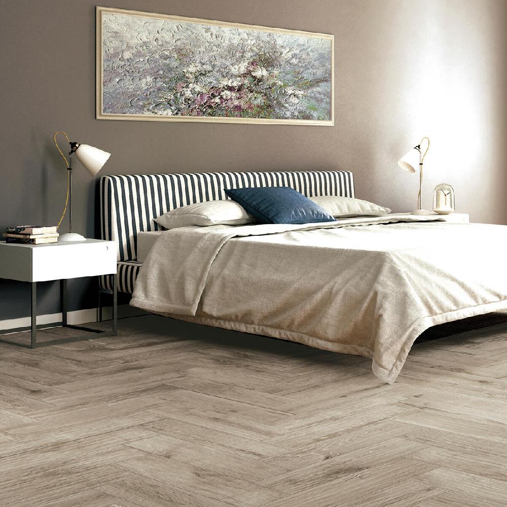 Leroy Merlin Piastrella da pavimento e rivestimento interno 17 x 62 cm Sp. 8 mm Rifugio in gres porcellanato opaco marrone traffico intenso (pei 4/5) R9 1.37 mq