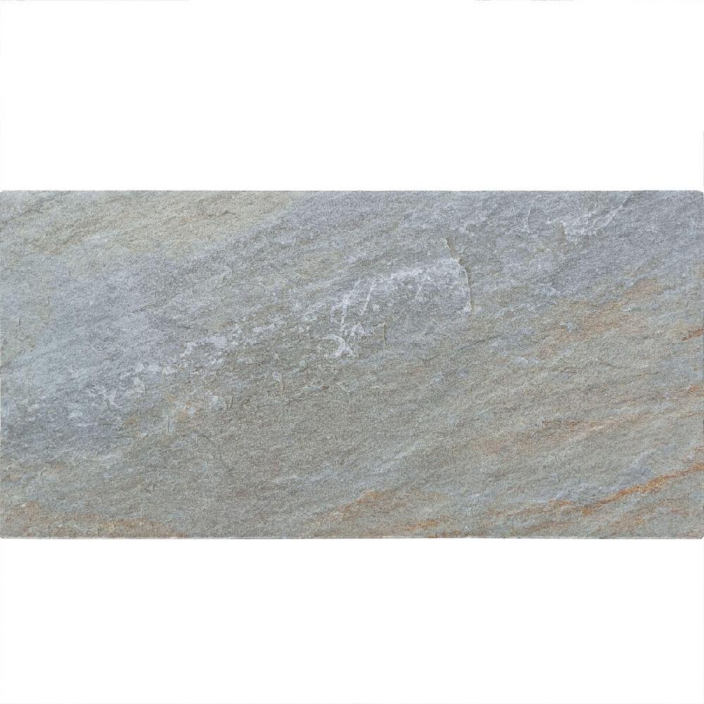 Leroy Merlin Piastrella Da Pavimento Esterno 25 X 50 Cm Sp. 9 Mm Silica In Gres Porcellanato Opaco Grigio Traffico Medio Forte (pei 3/5) R11 1.38 Mq