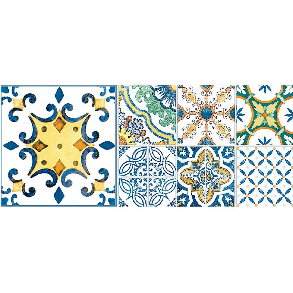 Leroy Merlin Piastrella Da Rivestimento Interno 25 X 60 Cm Sp. 8 Mm Weiss Decoro In Ceramica Smaltato Lucido Multicolore 1.5 Mq