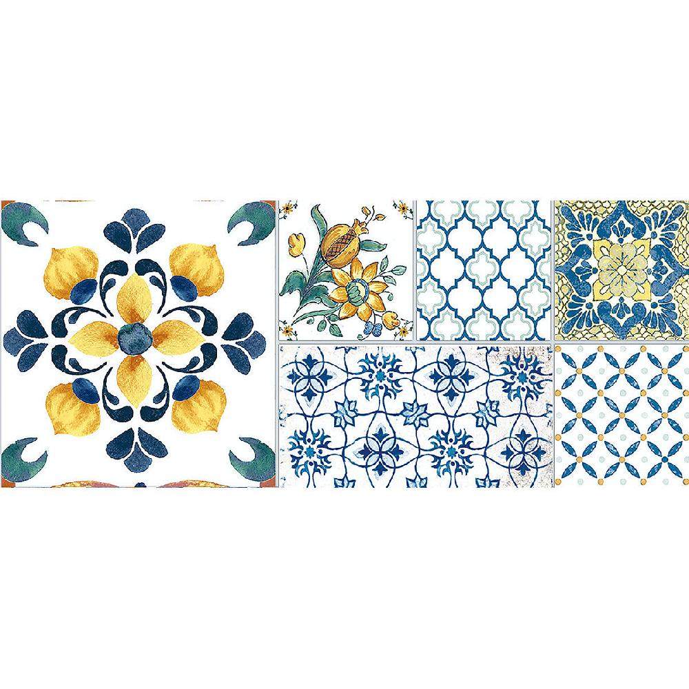 Leroy Merlin Piastrella Da Rivestimento Interno 25 X 60 Cm Sp. 8 Mm Weiss Decoro In Ceramica Smaltato Lucido Multicolore 1.5 Mq