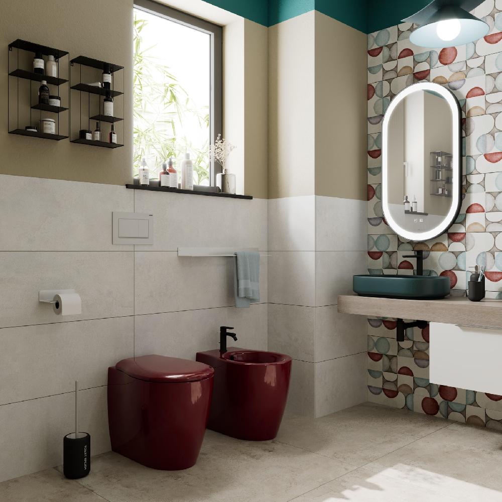 Leroy Merlin Piastrella Da Rivestimento Interno 33 X 100 Cm Sp. 10 Mm Rettificato Tradition Decoro Bollo In Gres Porcellanato Satinato 1.32 Mq