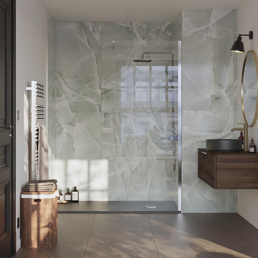 Leroy Merlin Piastrella Da Rivestimento Interno 60 X 120 Cm Sp. 7 Mm Rettificato Altea In Gres Porcellanato Smaltato Lucido Onice Blu Traffico Medio Forte (pei 3/5) 1.44 Mq