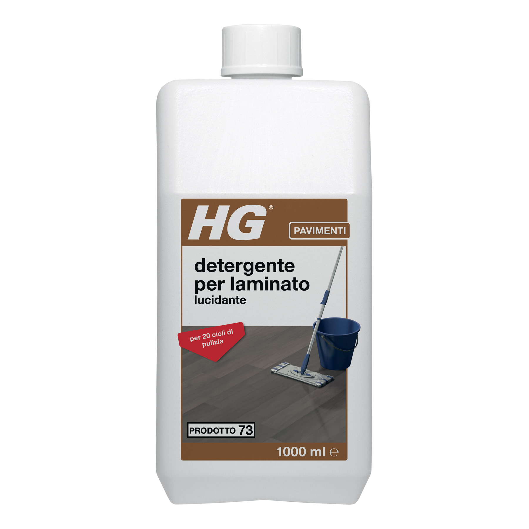 Leroy Merlin Prodotto per la manutenzione HG Detergente lucidante per laminato HG 73 1 L