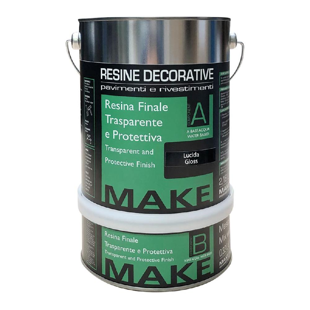Leroy Merlin Resina poliuretano MAKE 2.5 L Trasparente lucido Leroy Merlin Resina poliuretano MAKE 2.5 L Trasparente lucido