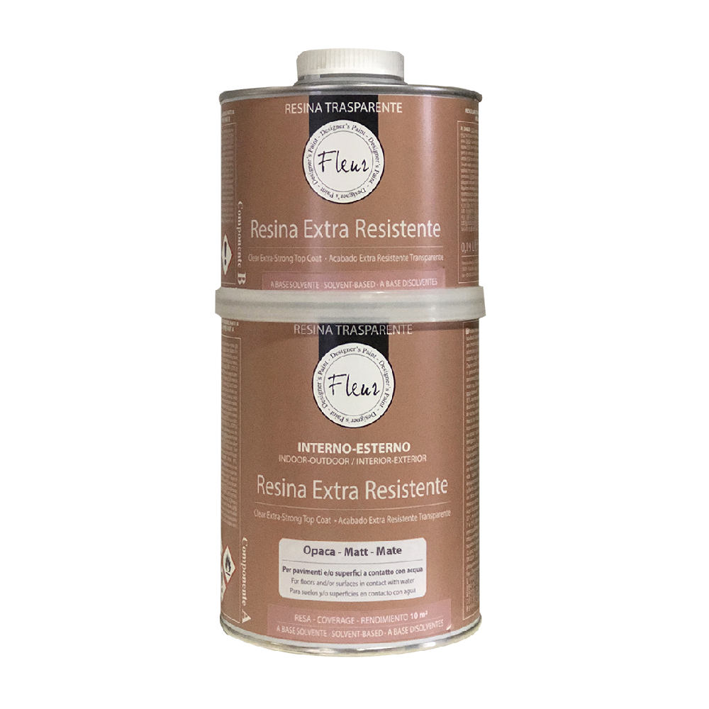 Leroy Merlin Resina Protettiva da Esterno o Interno Fleur Extra Resistente Bicomponente