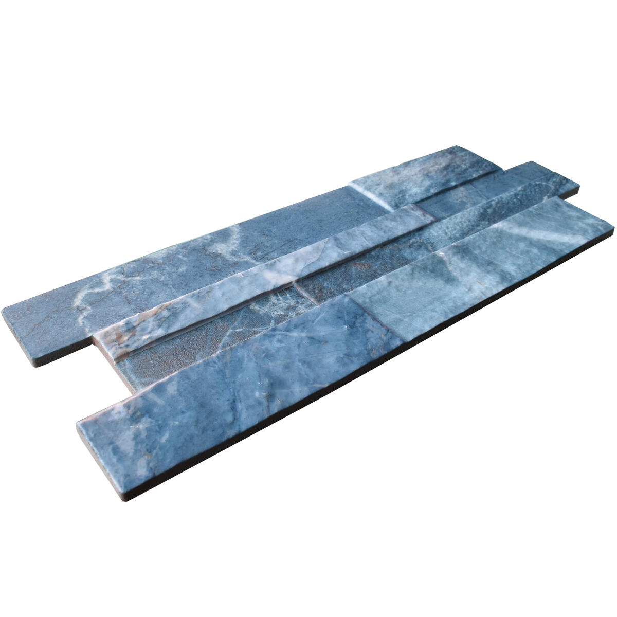 Leroy Merlin Rivestimento Decorativo In Gres Porcellanato Verona 16 X 40 Blu Da Interno 0.96 M²