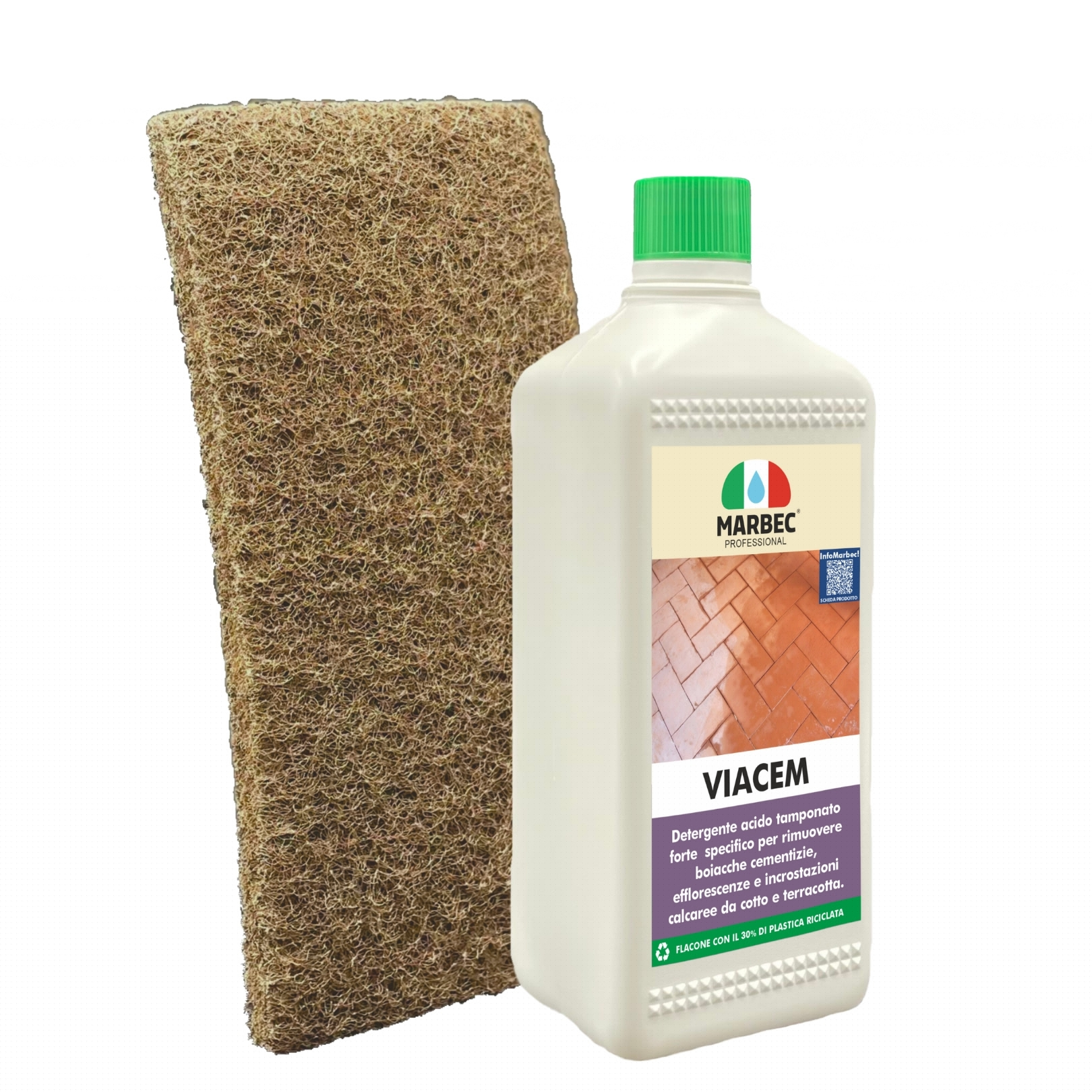 Leroy Merlin VIACEM - Detergente acido tamponato per cotto - 1LT