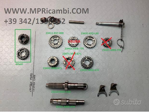 Subito CAMBIO RICAMBI HONDA CRE 450 2002 2003 2004 HM CRF