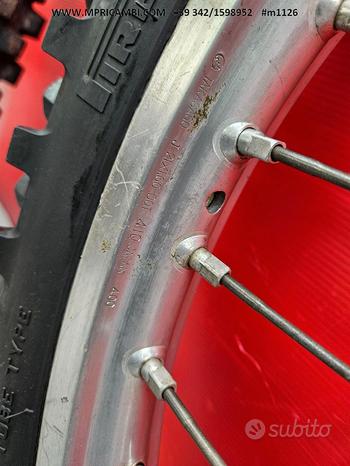 Subito CERCHIO ANTERIORE KAWASAKI KX 125 1999 2000 KX125