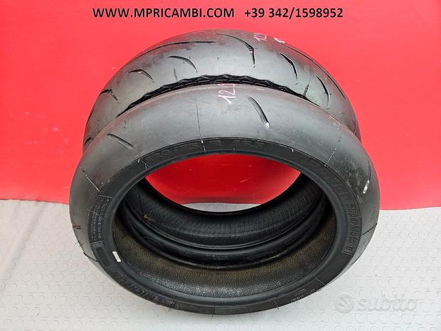 Subito COPPIA GOMME MOTARD 160 120 TRENO GOMME gomma