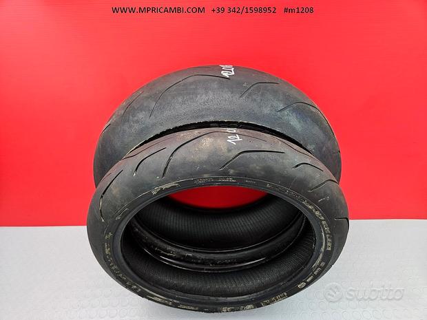 Subito DUNLOP SPORTSMART TT 120 200 TRENO GOMME gomma