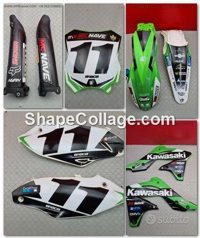 Subito KIT PLASTICHE KAWASAKI KXF 250 2013 2014 KX F 2015