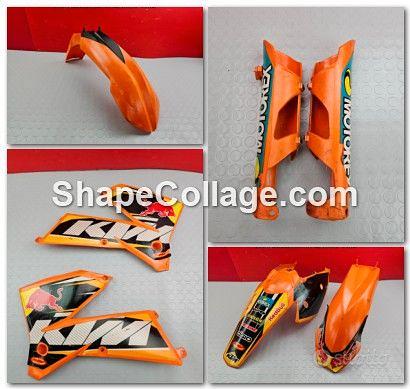 Subito KIT PLASTICHE KTM EXC 250 F 2007 2006 EXC250 2005
