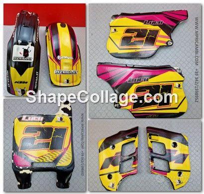 Subito KIT PLASTICHE KTM MX 250 1990 1991 GS 250 1992
