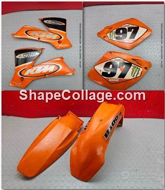 Subito KIT PLASTICHE KTM SX 125 2003 2004 EXC 2005 2006