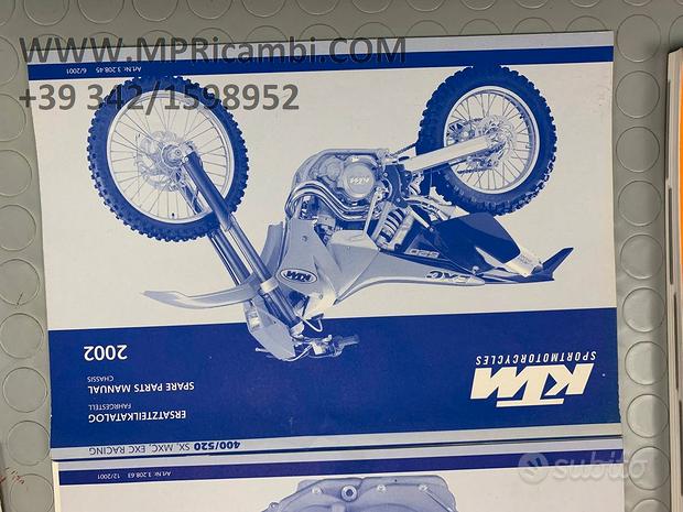 Subito MANUALE USO KTM EXC 250 4t 2002 2003 2004 EX C EXC