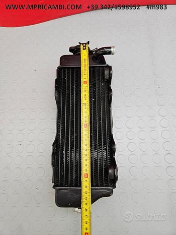 Subito RADIATORE DESTRO YAMAHA WRF 400 1999 2000 YZF 1998