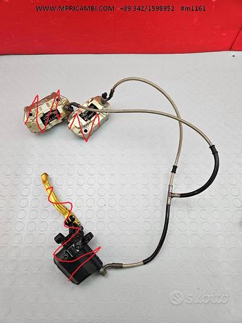 Subito TUBI ANTERIORI APRILIA SHIVER 750 2007 2008 SL 200