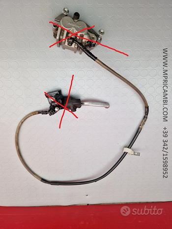 Subito TUBO ANTERIORE HONDA CR 125 1996 1997 CR125 1995 1
