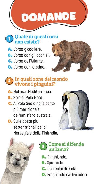 LaFeltrinelli 120 Quiz Sugli Animali. Ediz. A Spirale