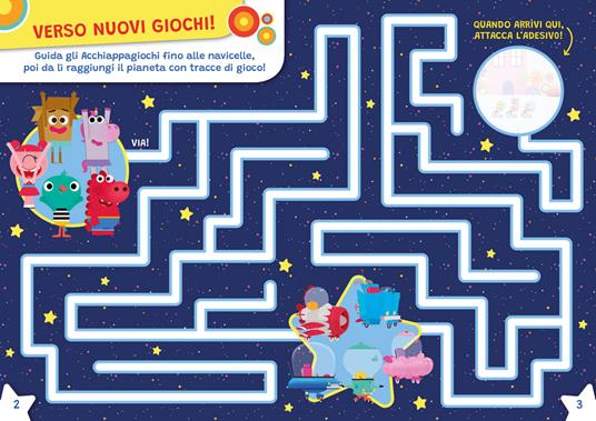 LaFeltrinelli Albo Stickers. Gli Acchiappagiochi. Ediz. A Colori