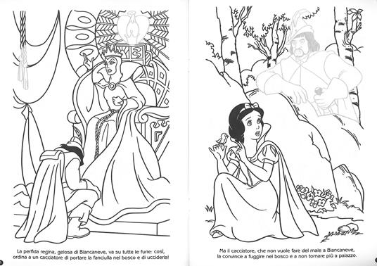 LaFeltrinelli Biancaneve E I Sette Nani. Staccattacca&colora. Con Adesivi. Ediz. Illustrata
