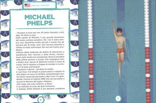 LaFeltrinelli Campioni Del Nuoto Di Ieri E Di Oggi. Ediz. A Colori