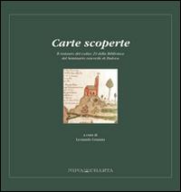 LaFeltrinelli Carte scoperte. Il restauro del codice 29 del seminario vescovile di Padova