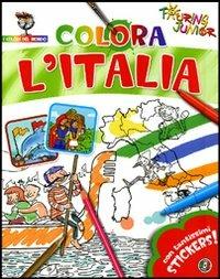 LaFeltrinelli Colora l'Italia. Con stickers. Ediz. illustrata