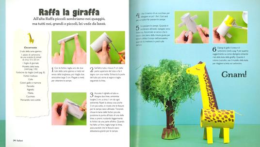 LaFeltrinelli Crea Il Tuo Zoo Di Carta. 35 Progetti Per Bambini Creati Con Il Cartone Da Imballaggio. Ediz. A Colori