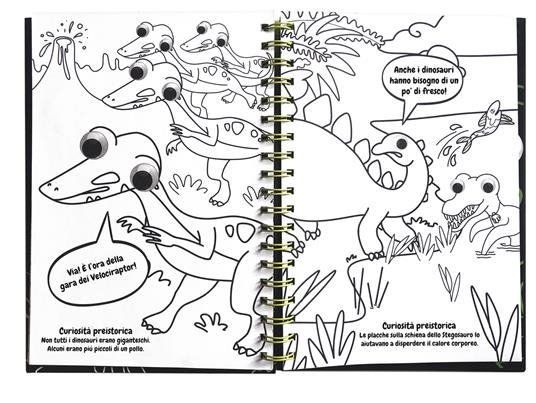 LaFeltrinelli Dinosauri. Gratta E Colora. Ediz. A Colori