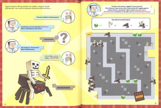LaFeltrinelli Dottor Smart E Il Castello Schifido. Un Libro Gioco Minecraft Non Ufficiale. Ediz. A Colori