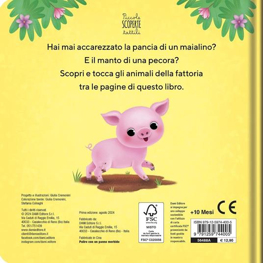 LaFeltrinelli Fattoria. Piccole Scoperte Tattili. Ediz. A Colori