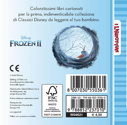 LaFeltrinelli Frozen 2. La Storia Del Film. Ediz. A Colori