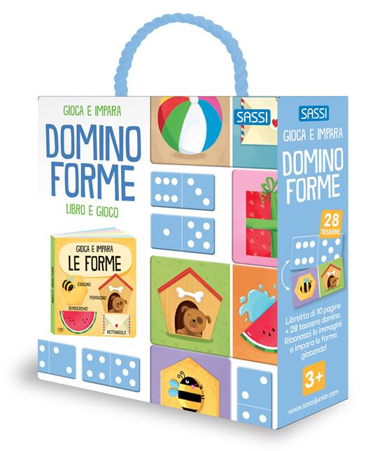 LaFeltrinelli Gioca e impara. Domino forme. Ediz. a colori. Con tessere domino