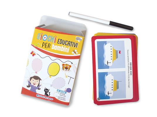 LaFeltrinelli Giochi Educativi Per Bambini. Ediz. A Colori. Con Pennarello Cancellabile