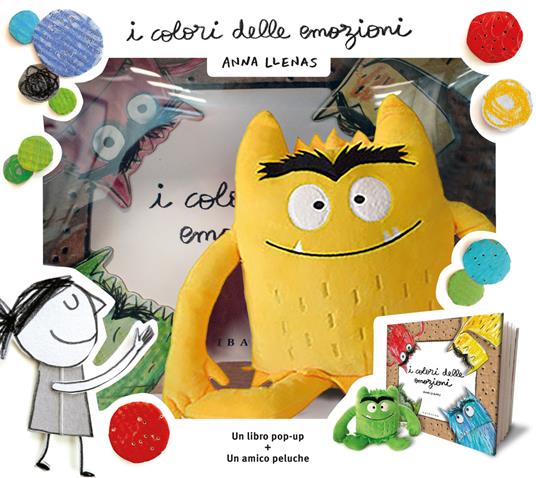 LaFeltrinelli I colori delle emozioni pop up. Ediz. a colori. Con minipeluche giallo