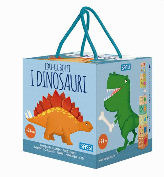 LaFeltrinelli I dinosauri. Edu-cubotti. Ediz. a colori. Con gadget
