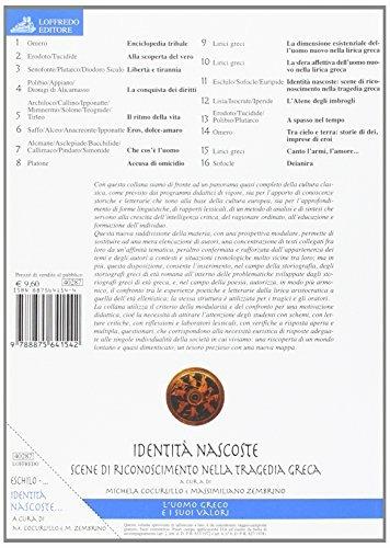 LaFeltrinelli Identità Nascoste: Scene Di Riconoscimento Nella Tragedia Greca. Percorsi Didattici Della Tragedia Greca. Per Il Liceo Classico