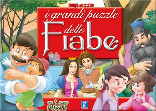 LaFeltrinelli Il grande libro puzzle delle fiabe. Ediz. illustrata. Con 6 puzzle
