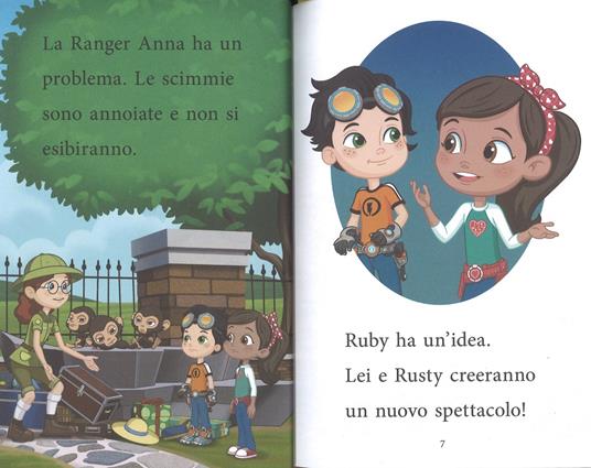 LaFeltrinelli Il Grande Spettacolo Delle Scimmie. Rusty Rivets. Con Adesivi. Ediz. A Colori
