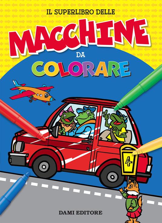 LaFeltrinelli Il superlibro delle macchine da colorare