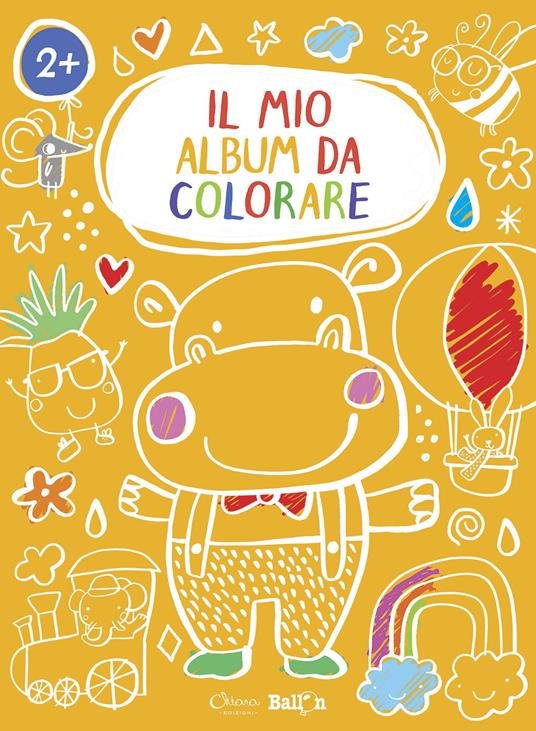 LaFeltrinelli Ippo. Il mio album da colorare 2+. Ediz. illustrata