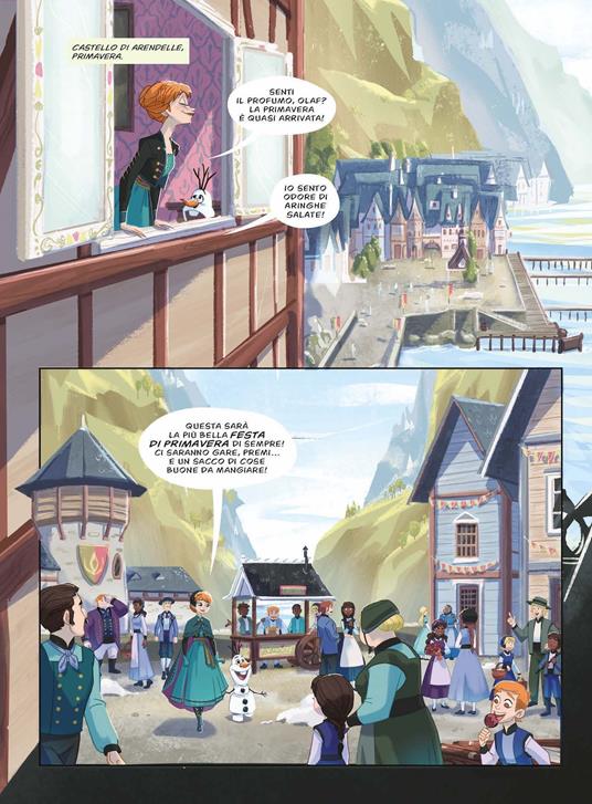 LaFeltrinelli L'avventura Di Anna. Disney Princess. Un'avventura Illustrata E A Fumetti. Ediz. A Colori