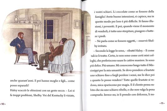 LaFeltrinelli La Capanna Dello Zio Tom Da Harriet Beecher Stowe. Classicini. Ediz. A Colori